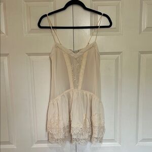 Abercrombie & Fitch Ivory Lace Dress